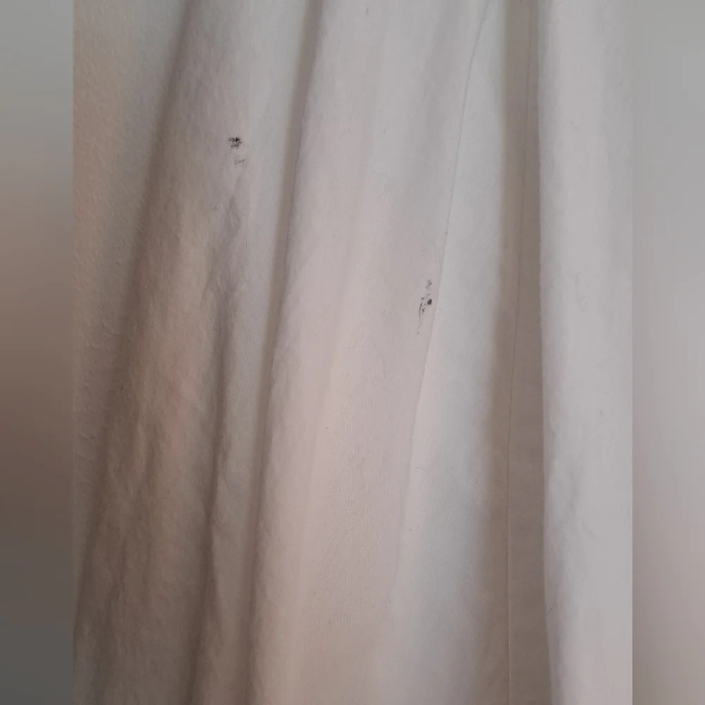 Boho Free People A-line White Skirt - Picture 6 of 7